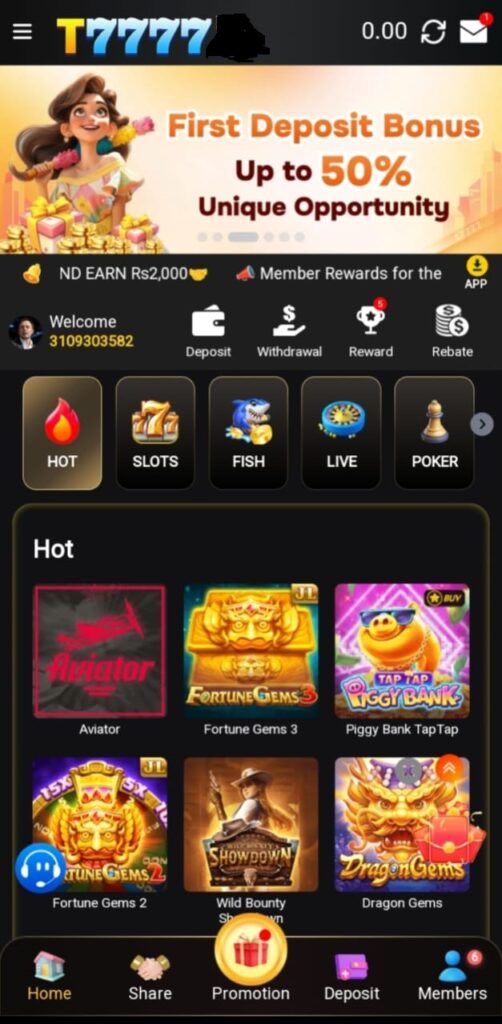 T7777 game APK
