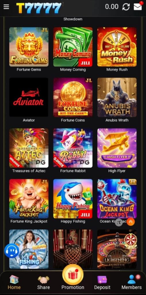 T7777 game APK